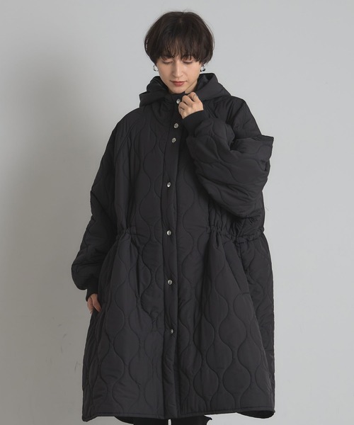 &. NOSTALGIA（ノスタルジア） コート アウター ソフトタフタ