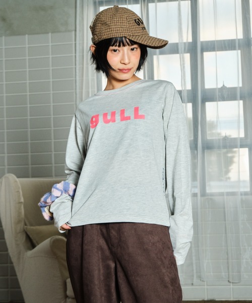common gull products. tシャツ まなざしのあとのgull tee レディース