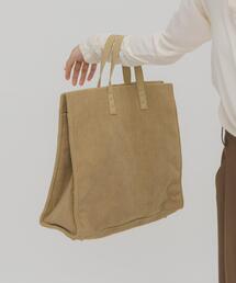 KBF（ケービーエフ） トートバッグ コーデュロイスクエアビッグBAG