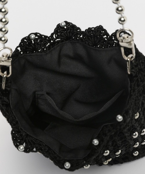 niko and… 「niko and」 ショルダーバッグ 0 ブラック レディース