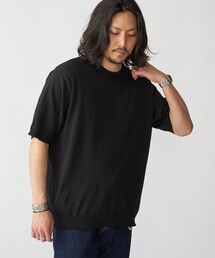 「SHIPS」 半袖ニット SMALL キャメル メンズの画像2