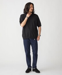 「SHIPS」 半袖ニット SMALL キャメル メンズの画像8