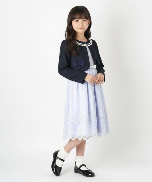 シューラルー　入学式　卒園式　入園式　フォーマルワンピース 130 SHOO・LA・RUE（シューラルー） ワンピース 「セレモニー」レース