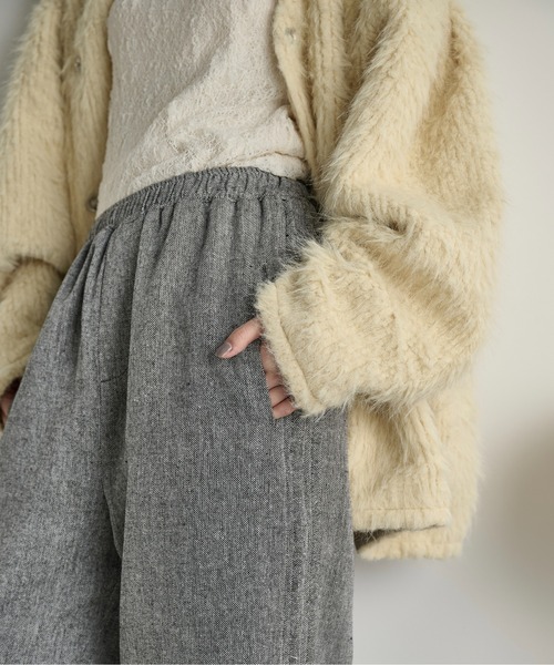 ドゥロワー ツィードパンツ BEAUTY＆YOUTH UNITED ARROWS パンツ ネップツイード ペインターパンツ