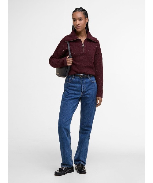 Barbour(バブアー) レディース トップス ニット・セーター Barbour（バブアー） ニット セーター Loisボーダー クルーネック