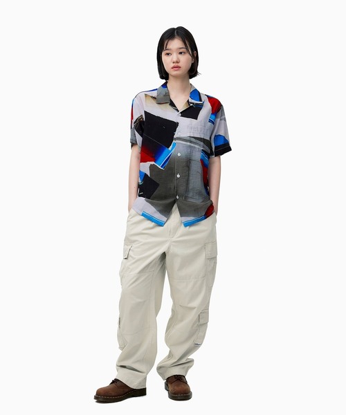 「thisisneverthat」 半袖シャツ L ホワイト メンズ_画像6