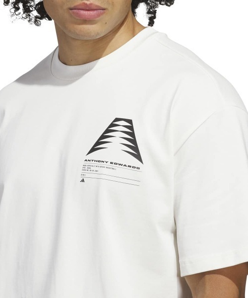 adidas（アディダス） tシャツ adidas ANTHONY EDWARDS GFX SCHEMATIC