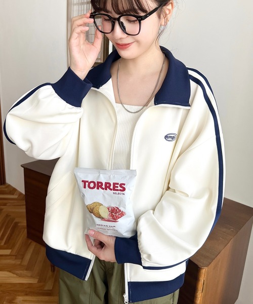 「moment+」 ブルゾン M ブラック レディース_画像8