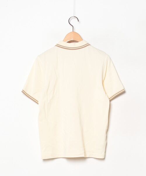 「Ray BEAMS」 「FRED PERRY」半袖ポロシャツ 10 クリーム レディースの画像