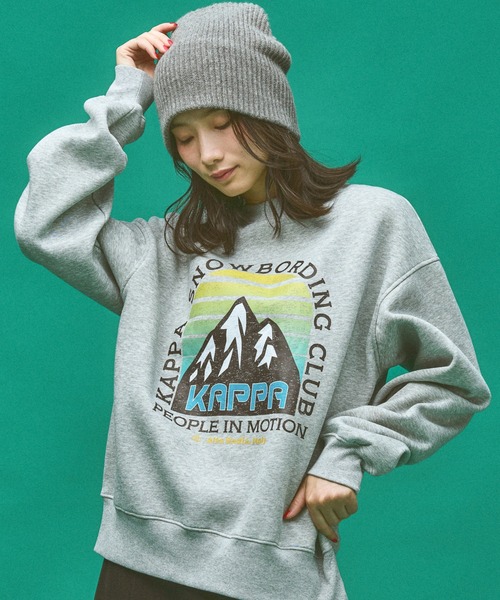 Kappa（カッパ） トレーナー スウェット 裏起毛 「Kappa×and ST