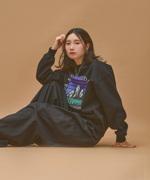 Kappa（カッパ） トレーナー スウェット 裏起毛 「Kappa×and ST