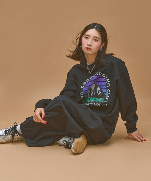 Kappa（カッパ） トレーナー スウェット 裏起毛 「Kappa×and ST