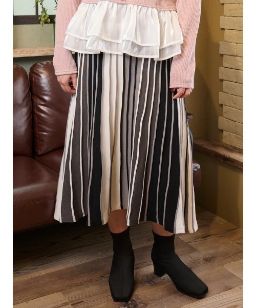 ReーJ＆SUPURE（リジェイ＆スプル） スカート 「大きいサイズ