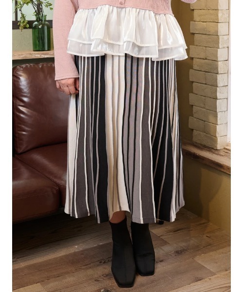 ReーJ＆SUPURE（リジェイ＆スプル） スカート 「大きいサイズ