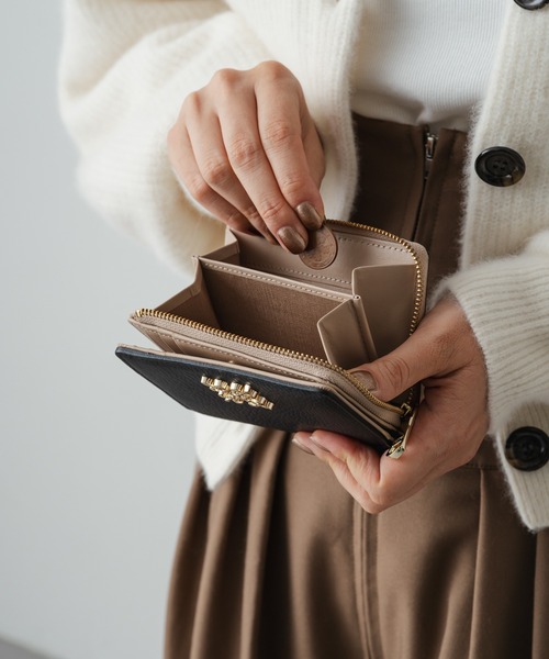 russet（ラシット） 財布 FREE グレー レディース : ZOZOTOWN Yahoo!店