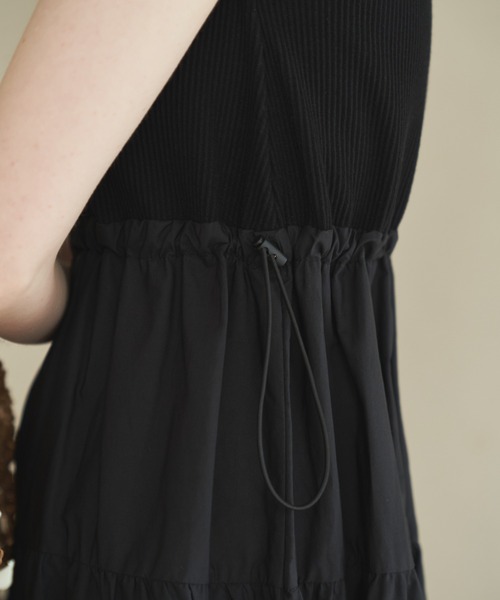 「hinari」 ドッキングワンピース SMALL ホワイト レディース_画像3