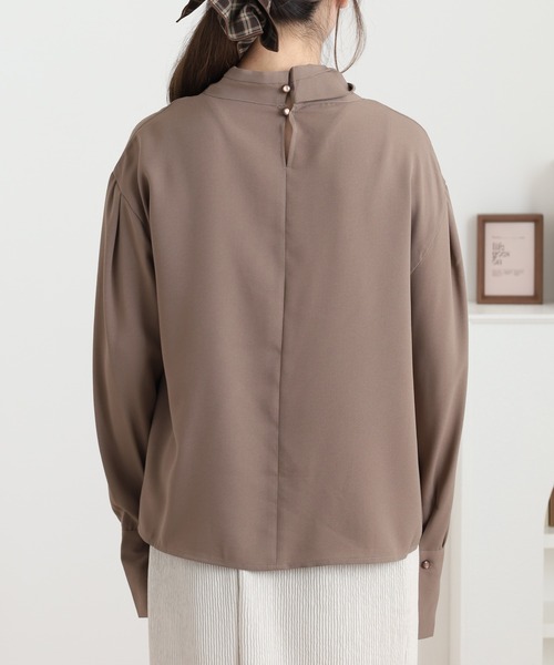 ブラウス シャツ A.N.L ボウタイブラウス 長袖 レディース : ZOZOTOWN