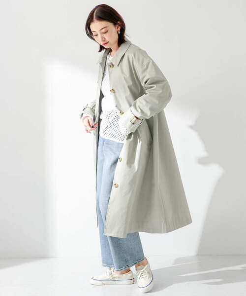 JOURNAL STANDARD relume」 ステンカラーコート 36 アイボリー 