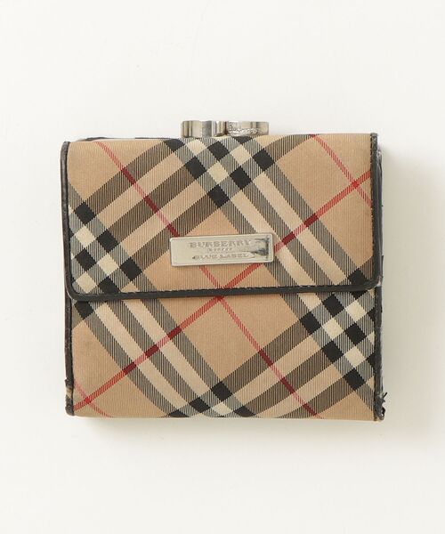 【希少】Burberry ブルーレーベルチェック柄 長財布 BURBERRY BLUE LABEL 長財布 チェック柄 希少】Burberry ブルー