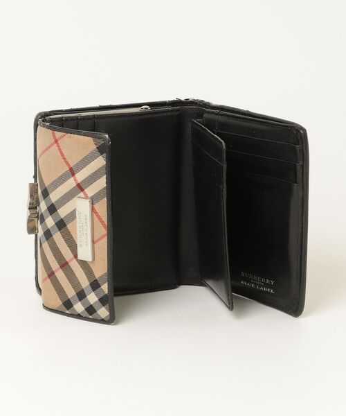 BURBERRY BLUE LABEL（バーバリーブルーレーベル） チェック柄財布