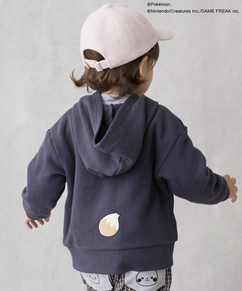 petit main パーカー 「モンポケ」ジップパーカー キッズ 子供服