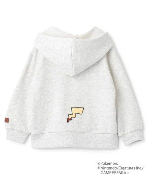 petit main パーカー 「モンポケ」ジップパーカー キッズ 子供服