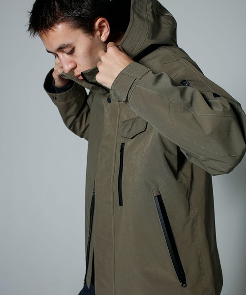 「Johnbull」 マウンテンパーカー SMALL オリーブ メンズ_画像4