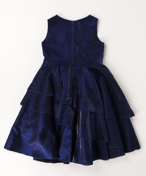 「Catherine Cottage」 「KIDS」ノースリーブワンピース 140 ネイビー キッズ_画像2