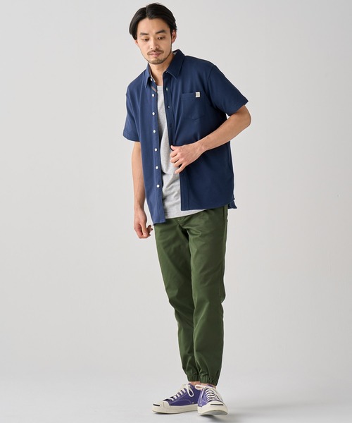 「KRIFF MAYER」 半袖シャツ X-LARGE ネイビー メンズ_画像5