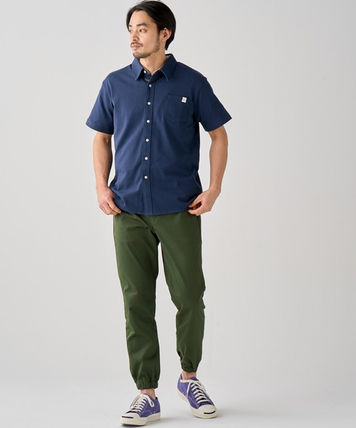 「KRIFF MAYER」 半袖シャツ X-LARGE ネイビー メンズ_画像6