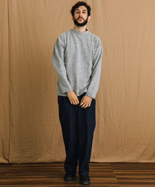 「PUBLIC TOKYO」 スウェットカットソー 3 グレー メンズ_画像3