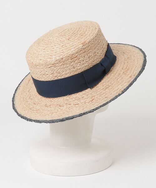 「GRILLO」 ハット ONE SIZE ネイビー メンズ_画像7