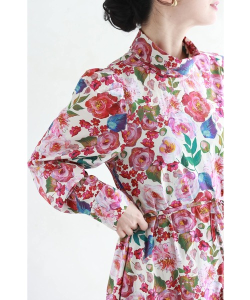 「CAWAII」 長袖ワンピース FREE ピンク レディース_画像3