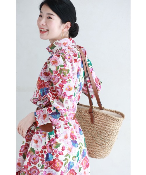 「CAWAII」 長袖ワンピース FREE ピンク レディース_画像5