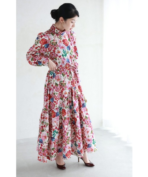 「CAWAII」 長袖ワンピース FREE ピンク レディース_画像9