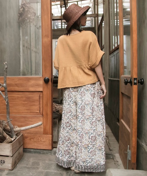 「チャイハネ」 イージーパンツ FREE ホワイト レディース_画像6