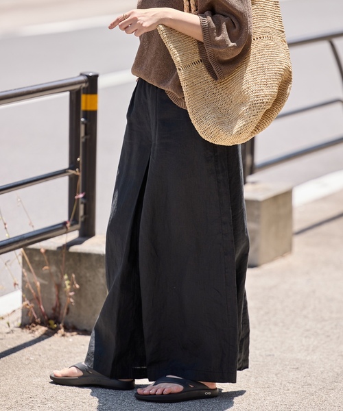 「JOURNAL STANDARD」 イージーパンツ 36 ブラック レディースの画像