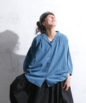 「soulberry」 7分袖ブラウス M オ...の詳細画像3