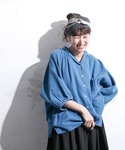 「soulberry」 7分袖ブラウス M オ...の詳細画像5