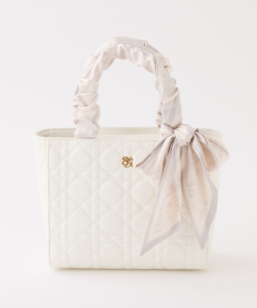 one after another NICE CLAUP トートバッグ キルティングギャザー