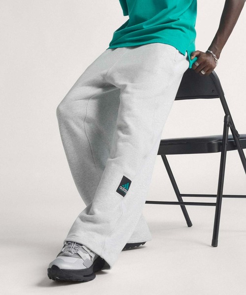 adidas（アディダス） ワイドパンツ スウェットパンツ ジャージ メンズ