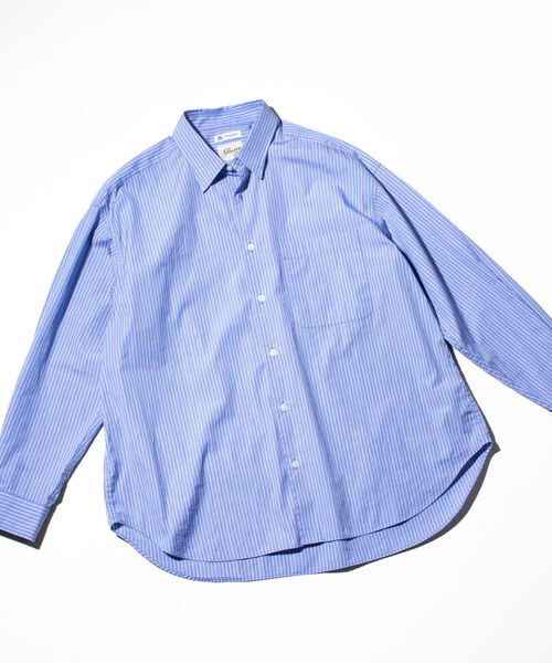 「THOMAS MASON」 長袖シャツ L ブルー系その他2 メンズ_画像3