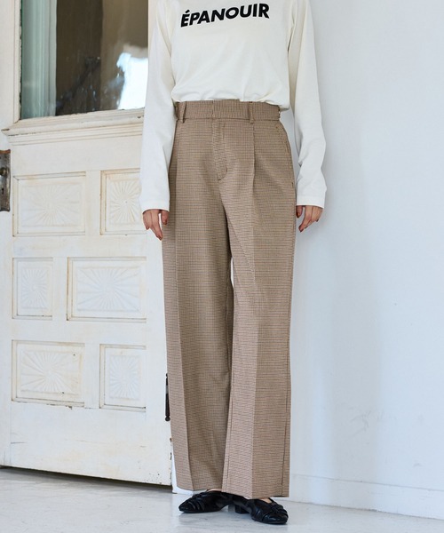 「VIS」 スラックス S グレー レディース_画像4