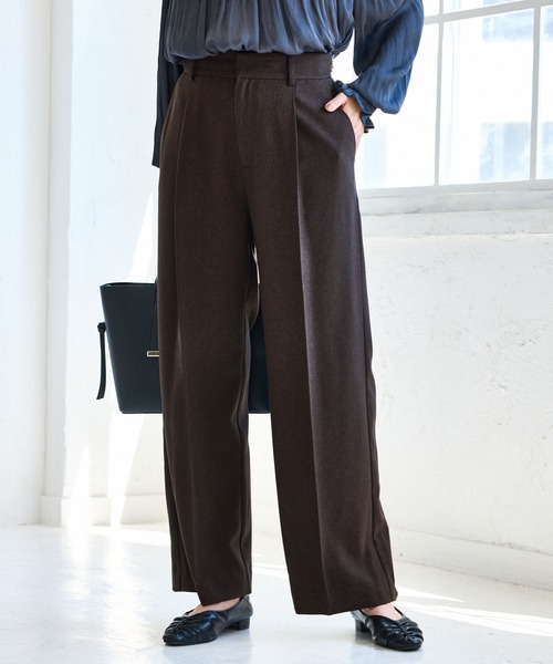 「VIS」 スラックス S グレー レディース_画像9