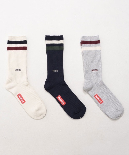 Healthknit（ヘルスニット） 靴下 「Healthknit/ヘルスニット」3パック