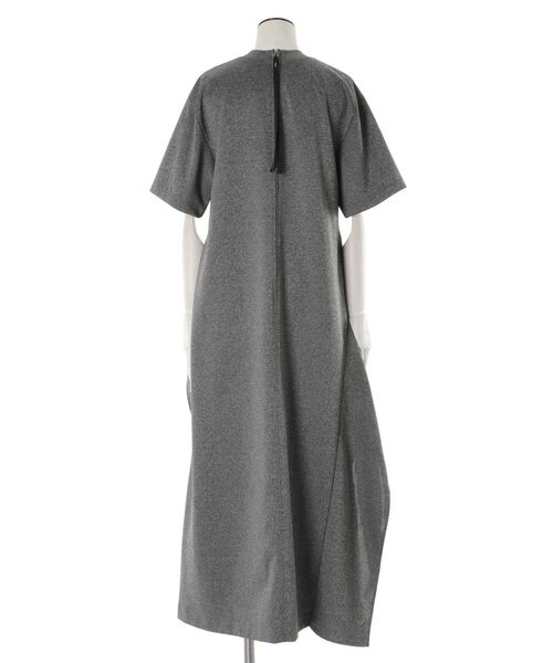 UN3D.（アンスリード） ワンピース ASYMMETRY RUFFLE JERSEY OP