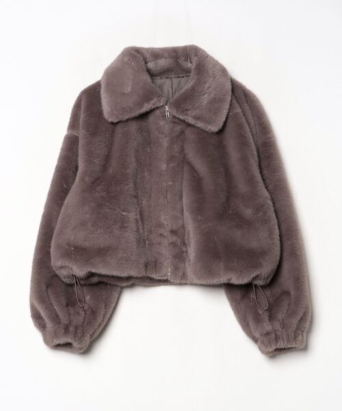 「Shelly island」 ブルゾン FREE ベージュ レディース_画像2