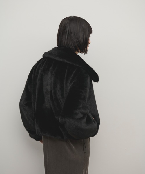 「Shelly island」 ブルゾン FREE ベージュ レディース_画像8