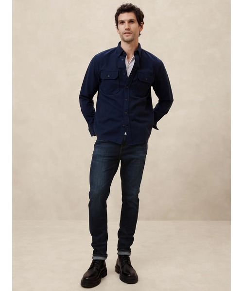 「BANANA REPUBLIC FACTORY STORE」 デニムパンツ 28/30 ブルー メンズ_画像8