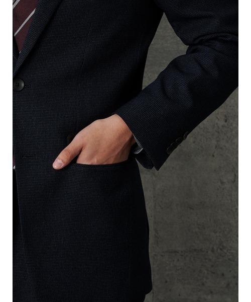 「Perfect Suit FActory」 スーツ BB4 ネイビー メンズの画像